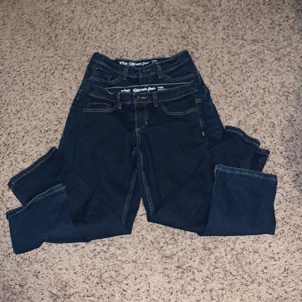 Bundle- 2 pair Boys Jeans (10Husky straight)